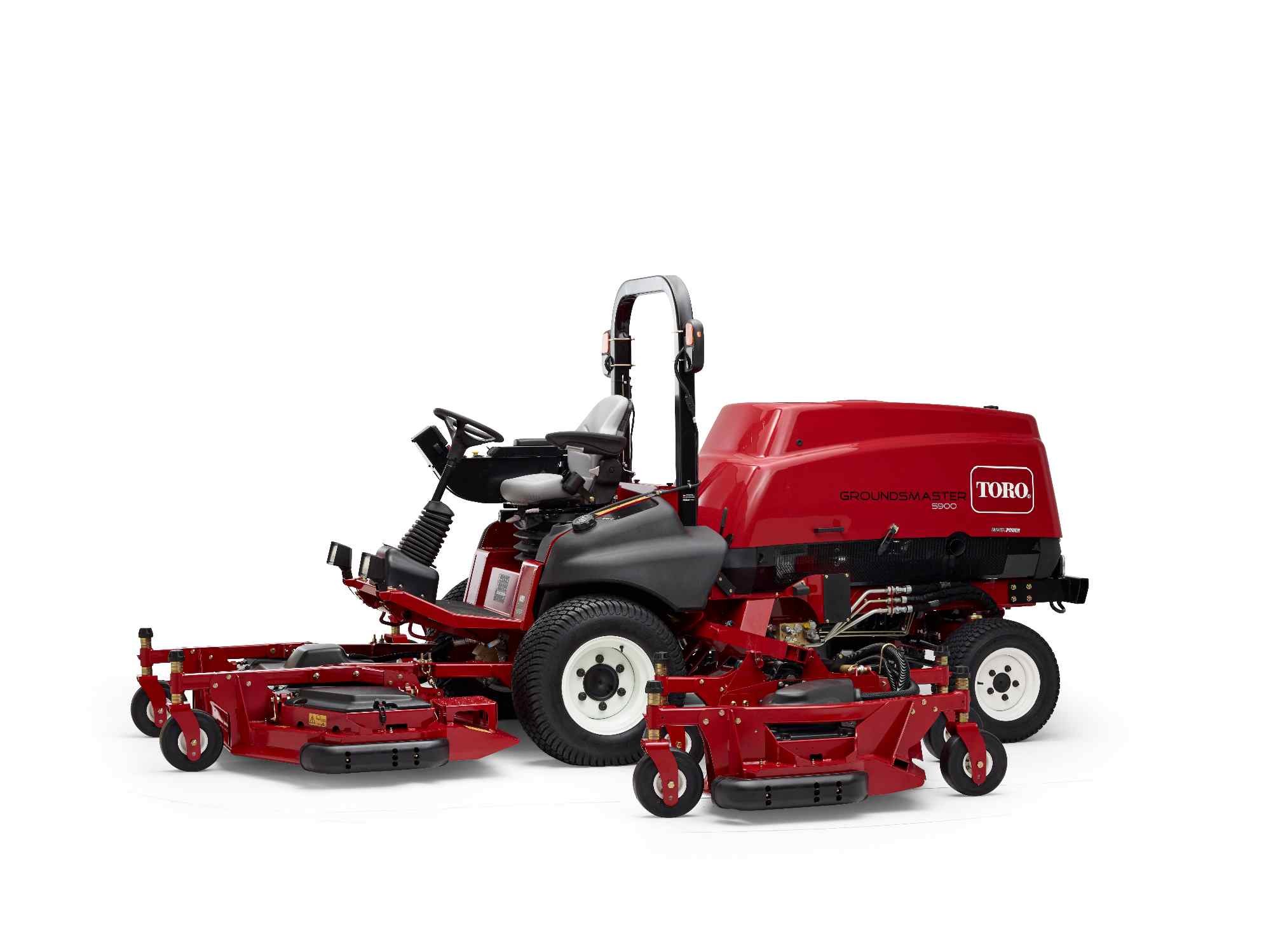 Toro Groundmaster 5900 mower side view