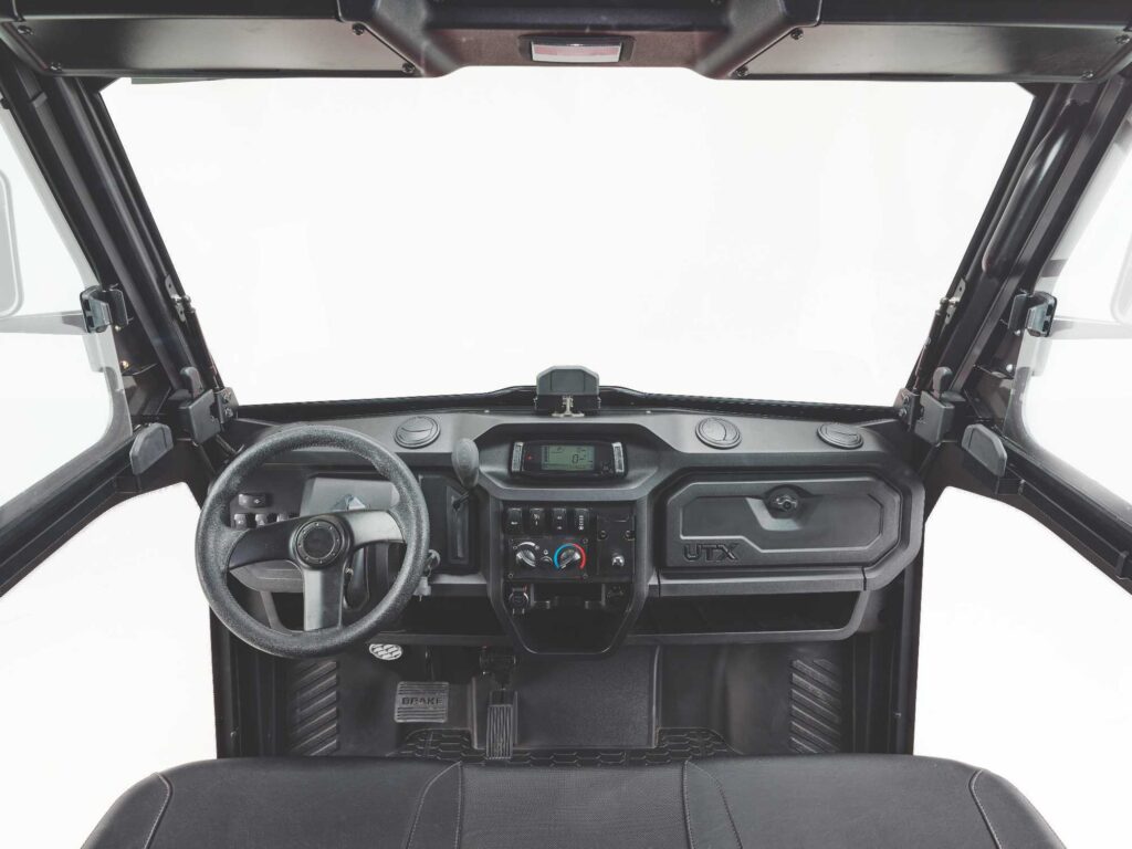 Toro Workman UTX dashboard