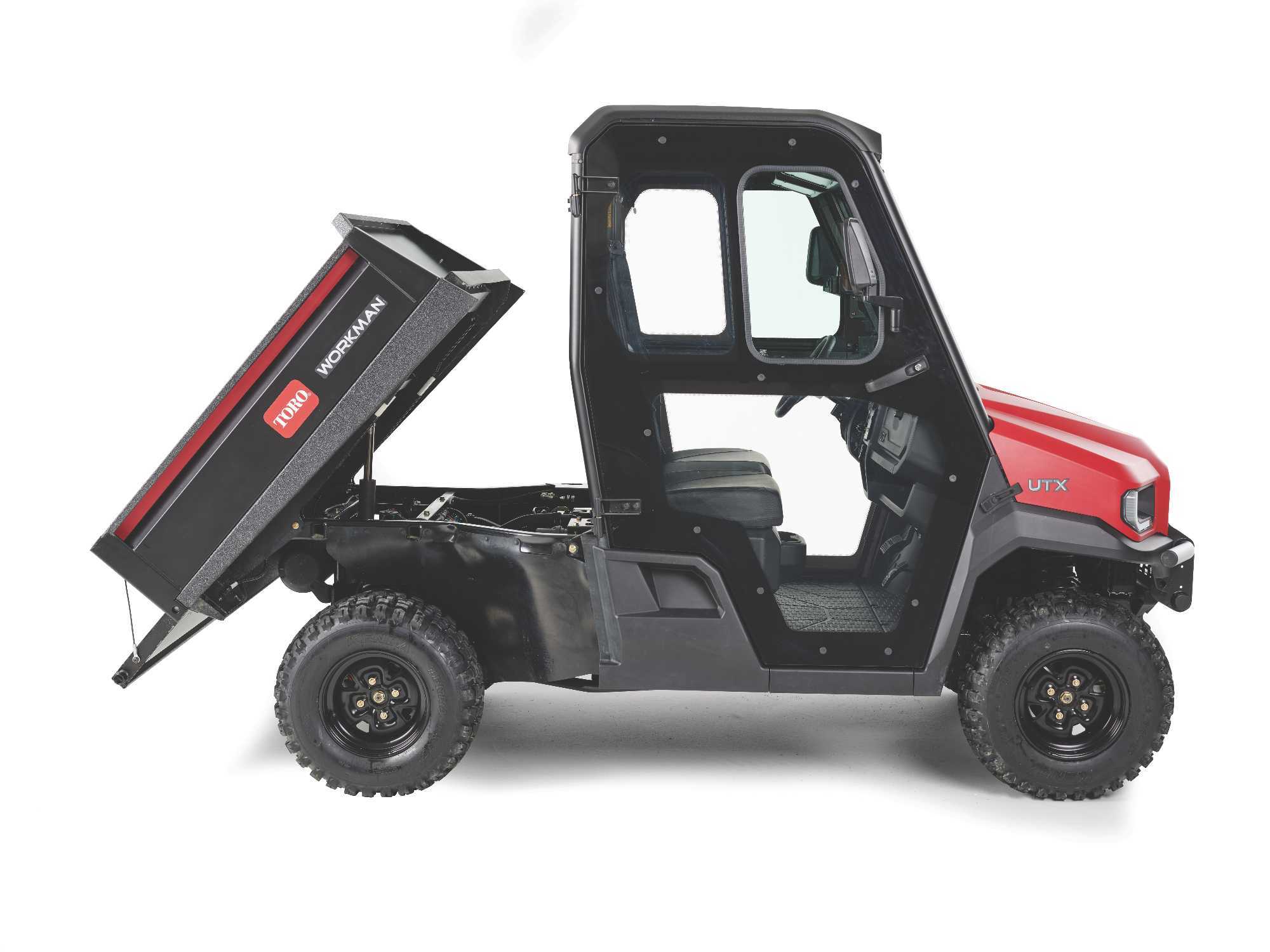 Toro Workman UTX side view